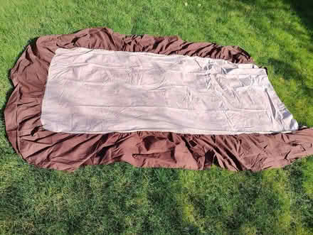 Photo of free Brown valance single bed (Poets MK40) #1