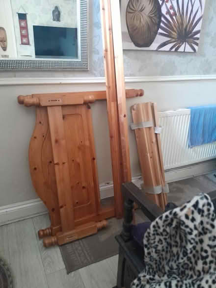 Photo of free Single Pine Bed (Keighley BD20) #2
