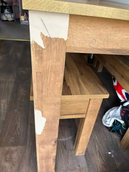 Photo of free Dining room table and benches (Nottingham NG5) #2