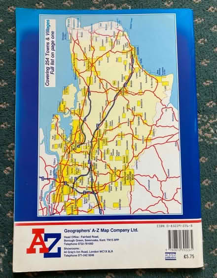 Photo of free A-Z Kent Street Maps (Abbey Wood SE2) #2