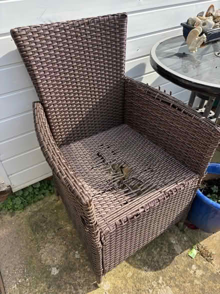 Photo of free Rattan Garden Chairs (Abingdon) #1