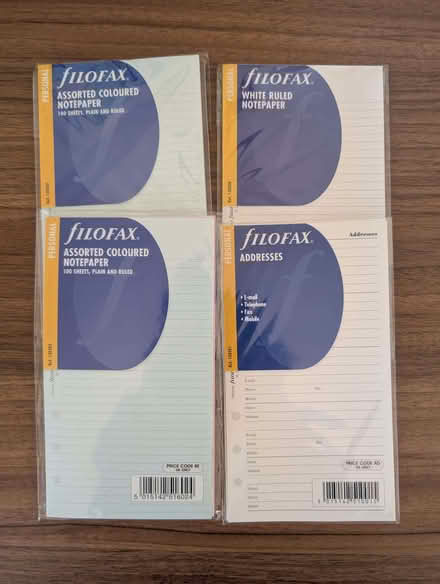 Photo of free Filofax notepaper & address pages - Personal size (Stockbridge EH4) #1