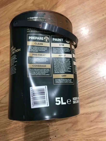 Photo of free Cuprinol Fence Paint (M20 Didsbury) #2