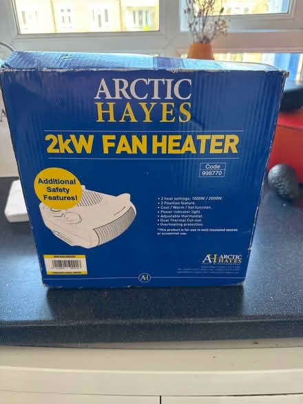 Photo of free Fan Heater - As Good As New (SW2) #1