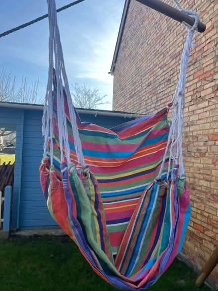 Photo of free Stripy seated hammock (Sundridge TN14) #2
