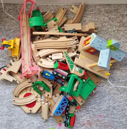 Photo of free Massive wooden Brio train set (Brighton BN2) #1