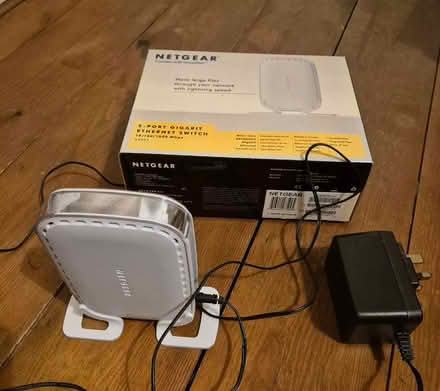 Photo of free Netgear ethernet switch (Maidenhead SL6) #2