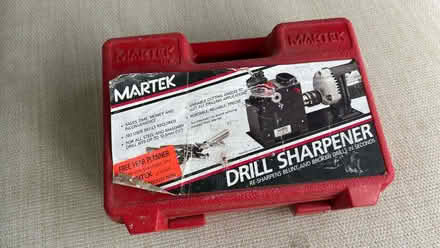 Photo of free Drill bit sharpener (Goldsworth Park GU21) #1