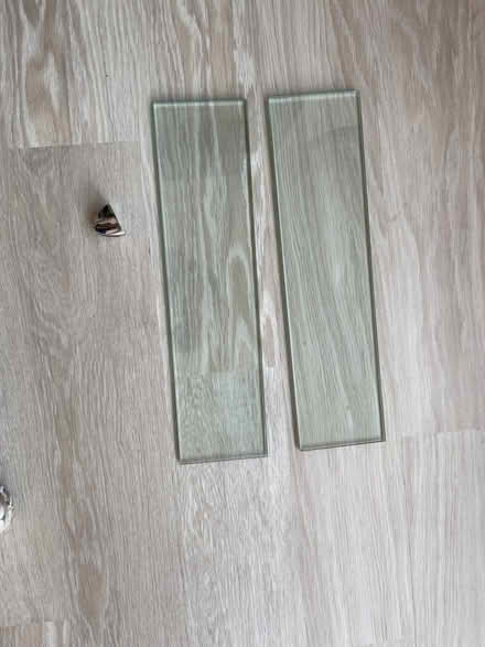 Photo of free Glass bathroom shelves (Lexden CO3) #1