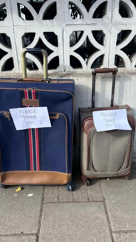 Photo of free Suitcases - Large and carry on (SW19) #1