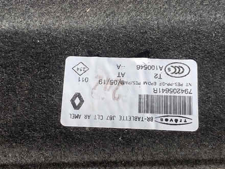 Photo of free Renault Clio Rear Shelf (Teignmouth) #3