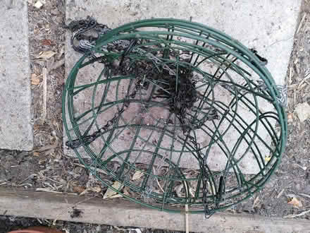 Photo of free Wire hanging baskets x3 (Penarth CF64) #2