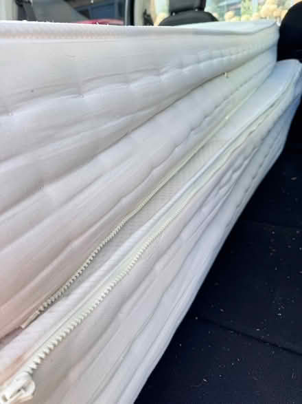 Photo of free King mattress zipped 2 single (Headington OX3) #2