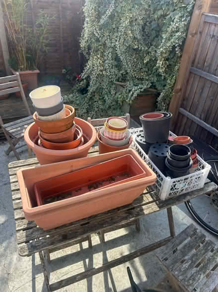 Photo of free Plant pots (Seven Sisters N15) #1