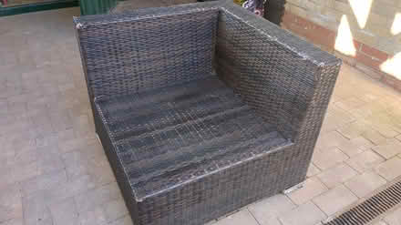 Photo of free Garden rattan corner chair (TN25) #1