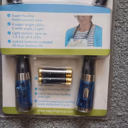 Photo of free Portable Battery Reading Light (Rayleigh SS6) #3