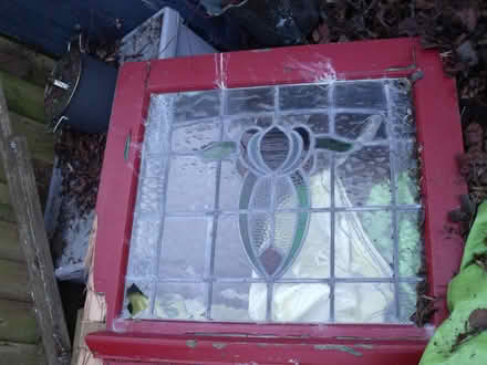 Photo of free stained glass door panel (Neston CH64) #1