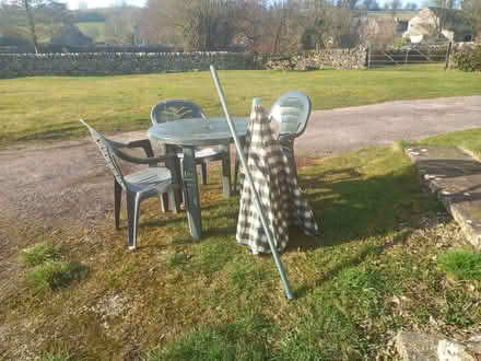 Photo of free Garden Furniture, Plastic (Parwich DE6) #1