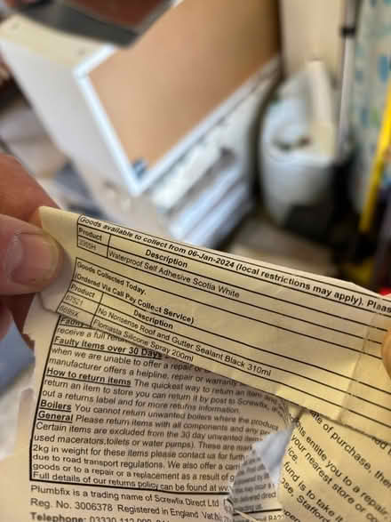 Photo of free White Scotia Self-Adhesive (Abingdon) #4