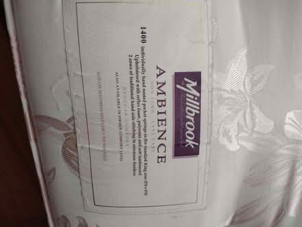 Photo of free King size mattress 150cm x 190cm (Shotover OX3) #2