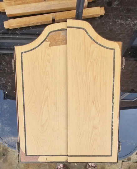 Photo of free Dartboard cabinet only (OX14,Abingdon) #1