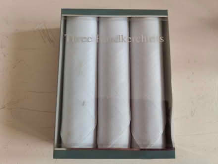 Photo of free 3 boxed handkerchiefs NEW (Poets MK40) #1