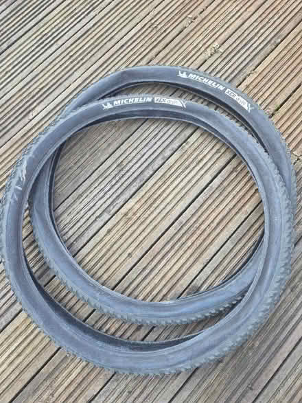 Photo of free Bicycle tyres (Harley Shute TN38) #1