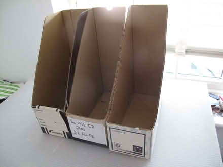 Photo of free A4 cardboard magazine files (Woodstock OX20) #1