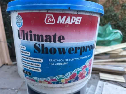 Photo of free Mapei showerproof tile adhesive (Florence park OX4) #1