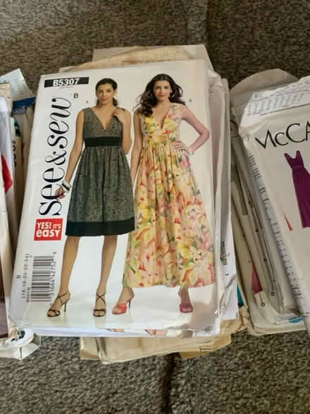 Photo of free Large Bag of Sewing Patterns (Pleasley, Mansfield NG19) #2