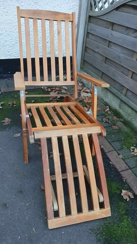Photo of free Retro Wooden Lounger. (Hay Mills B25) #1