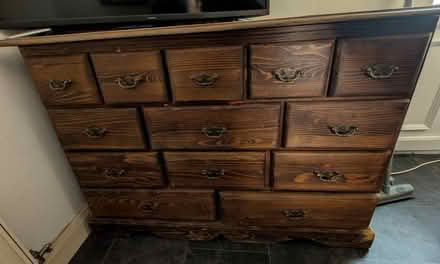 Photo of free Solid wood chest of drawers (Lees OL4) #1