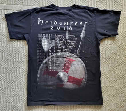 Photo of free Ensiferum Tour Tshirt (Crescent Park) #3