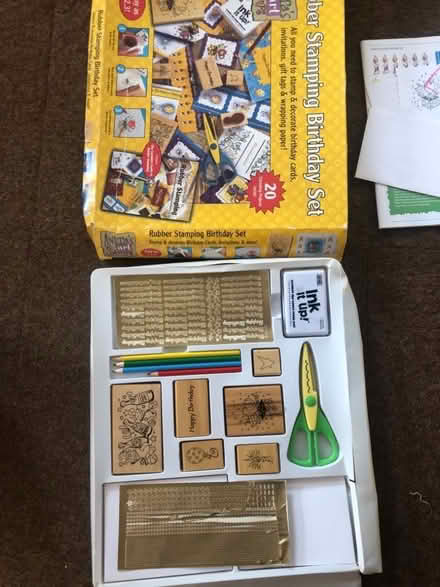 Photo of free Children’s birthday stamping set (King's Hedges Ward CB4) #2
