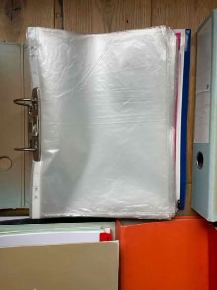 Photo of free Ring Binders, Plastic Wallets, etc (Lichfield WS13) #3