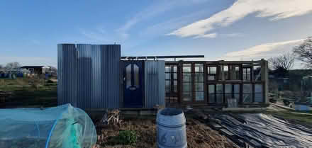 Photo of free Wooden Greenhouse made from Hard Wood Doors and Windows (Corringham SS17) #1