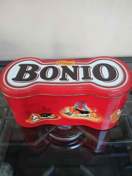 Photo of free Dog biscuit tin. (Odd Down) #1