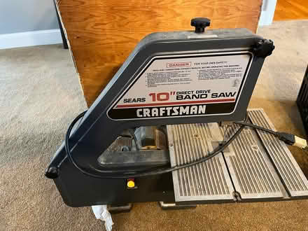 Photo of free 10" Craftsman band saw - Pepperell (Pepperell/Townsend/Groton) #1