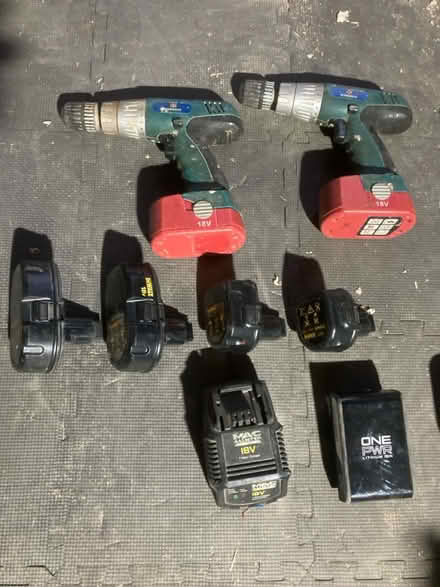 Photo of free Cordless drills, batteries,charger (East dean) #1