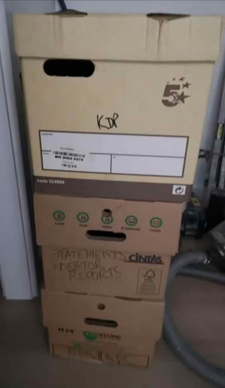 Photo of free 3 boxes for moving (South Harrow) #1