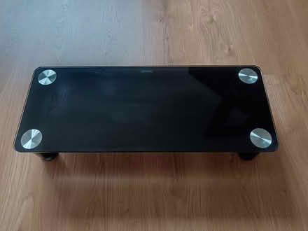 Photo of free Smoked glass TV raiser, table (OX14) #1