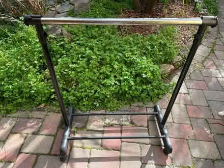 Photo of free Portable clothes rack (Redwood City (south end)) #2