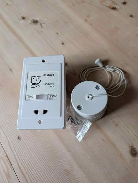 Photo of free Shaver socket and light pull switch (Bluntisham PE28) #1
