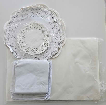 Photo of free Party sweet-bags, doilies to colour in, shiny A3 paper (Townsend AL3) #1