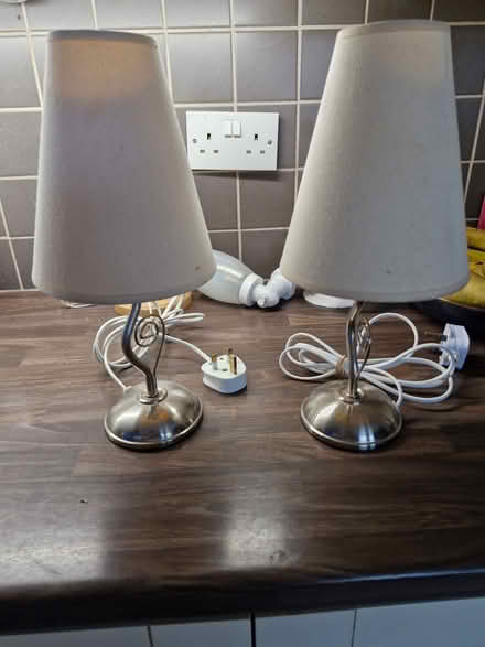 Photo of free Two small table lamps (Burnham on Crouch CM0) #2