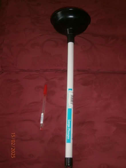 Photo of free Large Sink Plunger. New (Denham UB9) #1