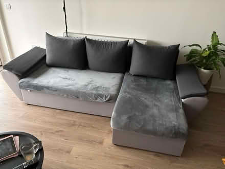Photo of free Corner sofa bed (Greystones) #1