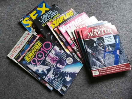 Photo of free Sci-fi model making magazines from late 1980's (Tebay CA10) #1