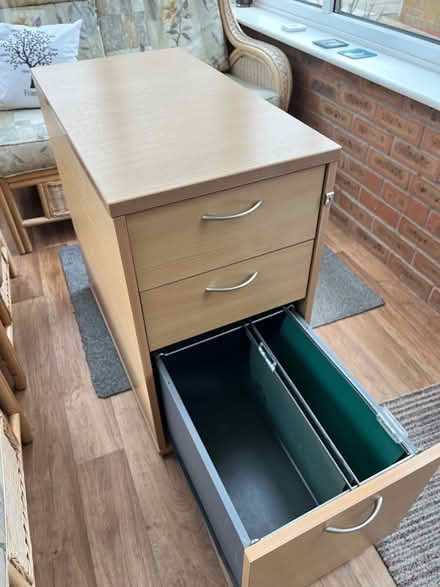Photo of free 3 Drawer &Filing Cabinet (Presteigne LD8) #1