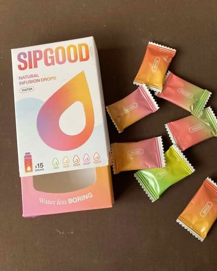 Photo of free 7 SIPGOOD drops to try. M/h river area (windsor-maidenhead-freegle CGA SL6) #1